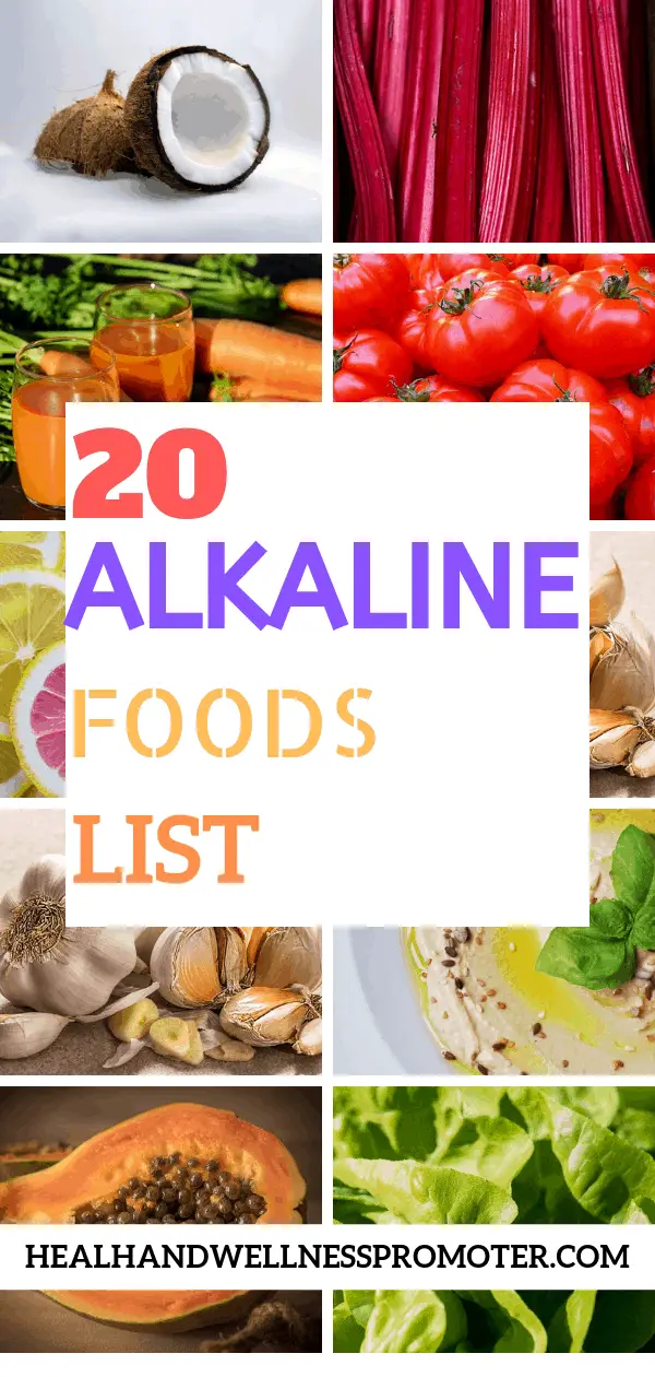 20 Alkaline Foods List