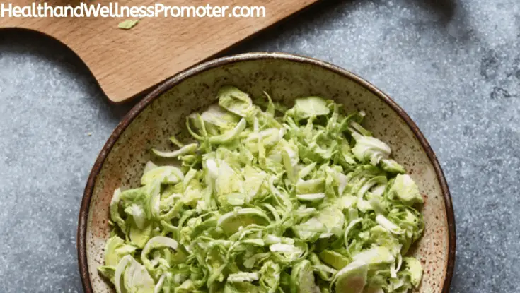Quick Shredded Brussels Sprouts Salad