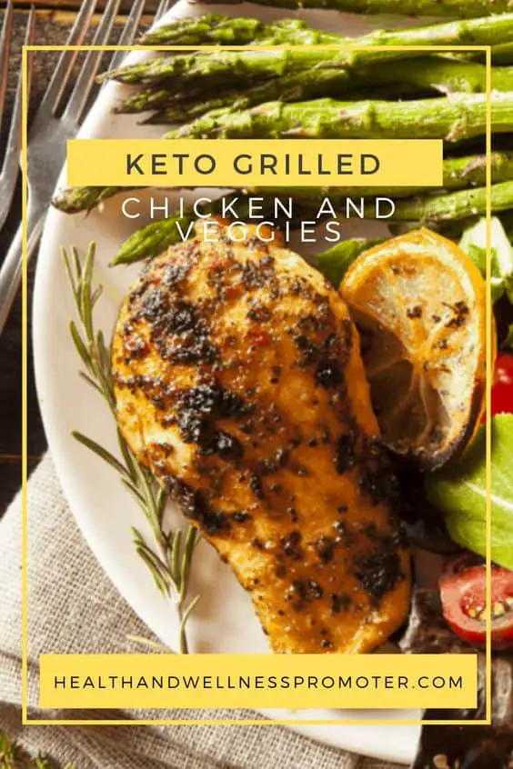 Keto Grilled Chicken and Veggies