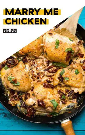 Skillet Sicilian Marry Me Chicken Recipe By Delish
