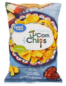 Great Value Dipping Corn Chips