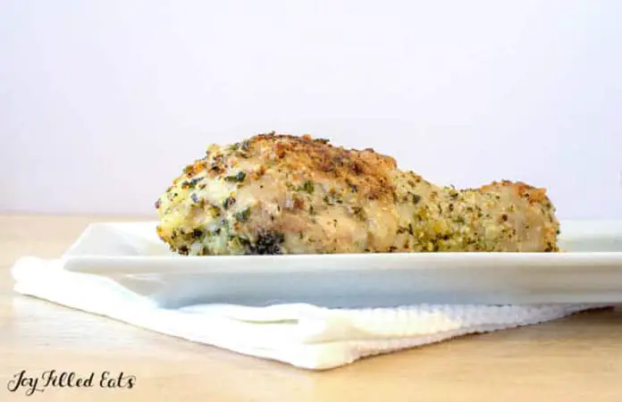 Parmesan Chicken Legs-Keto