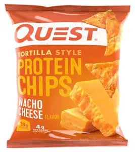 Quest Nacho Cheese Flavor Tortilla Style Protein Chips