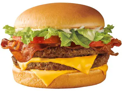 SuperSonic Bacon Double Cheeseburger (no bun)