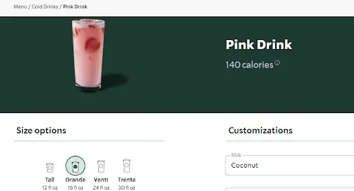 Keto Pink Drink Starbucks - Is It Healthy & How to Order